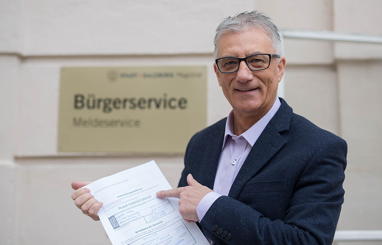 Walter Steidl hat seine Unterstützungserklärung für Rudolf Hundstorfer schon abgegeben.